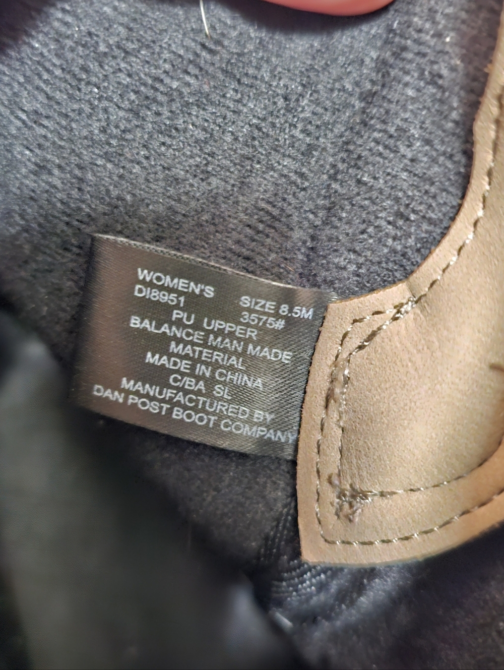 Women’s Dingo Floral Tan Ankle Booties with Wrap Detail - Picture 2 of 3